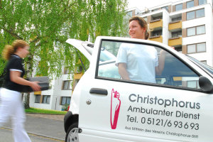 Foto - der ambulante Dienst - für Sie unterwegs.