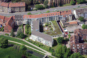 Luftaufnahme des Christophorusstiftes Schützenwiese